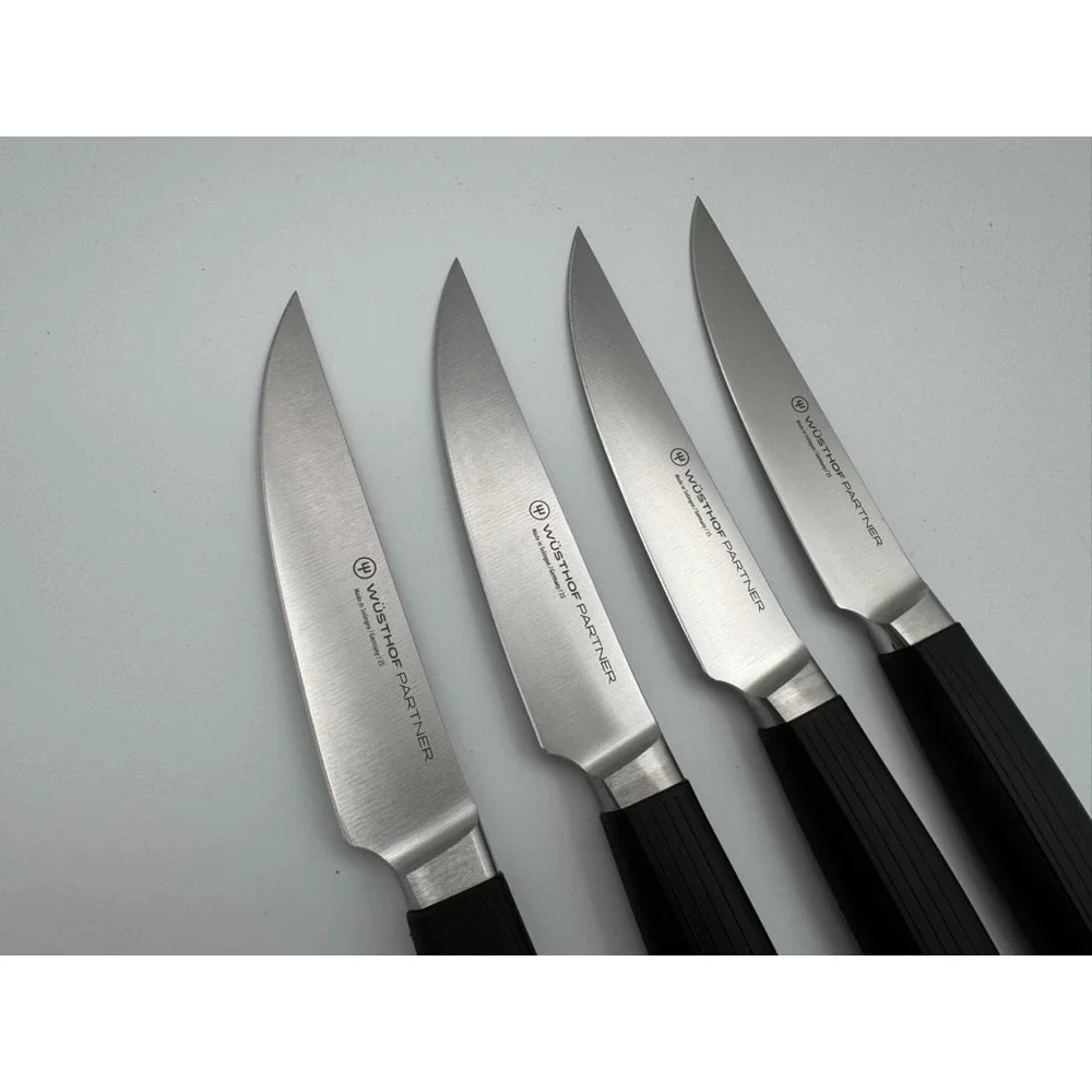 Wusthof Partner 4pc Steak Knife Set Straight Edge